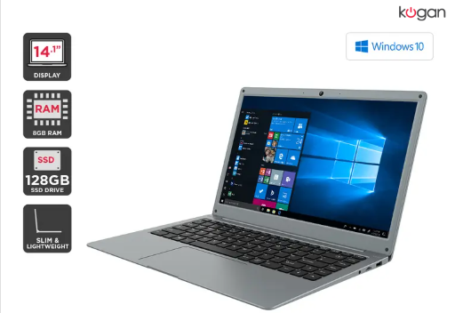 Kogan Atlas 14.1″ N500 Laptop (8GB, 128GB SSD) $499 (Was $599.99)