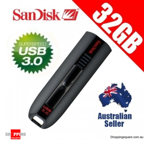 SanDisk Extreme 32GB USB Flash Drive 3.0 Memory Stick Pendrive Up to 245MB/s $24.95 (RRP: $59.95)