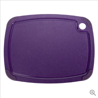 Epicurean Rectangle Poly Cutting Board Purple 37x28cm $22.00 (RRP:$75.00)