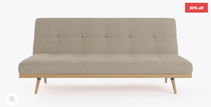 Siesta 3 Seater Sofa Bed Now $423 (RRP: $529)