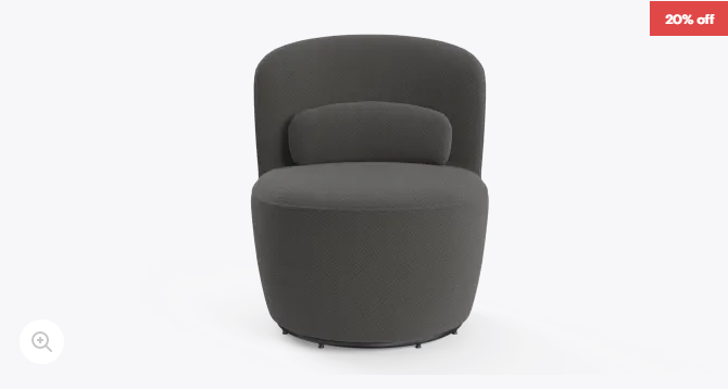 Ada Swivel Accent Chair Now $399 (RRP: $499)