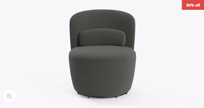 Ada Swivel Accent Chair Now $399 (RRP: $499)