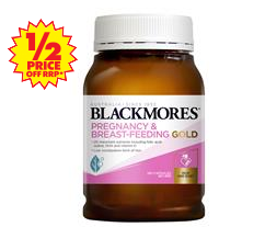 Blackmores Pregnancy and Breastfeeding Gold 180 Capsules $35.99 (RRP: $71.49)