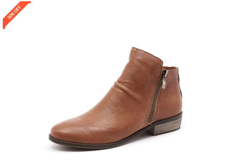 DJANGO & JULIETTE Split Tan Leather $132.96 (RRP: $189.95)