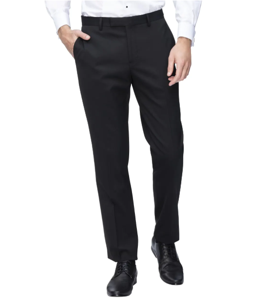 SLIM FIT DINNER SUIT PANT BLACK $49.00 (RRP: $120.00)