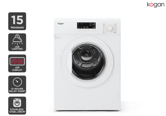 Kogan 7kg Series 7 Vented Dryer $399 (Was $599.99)