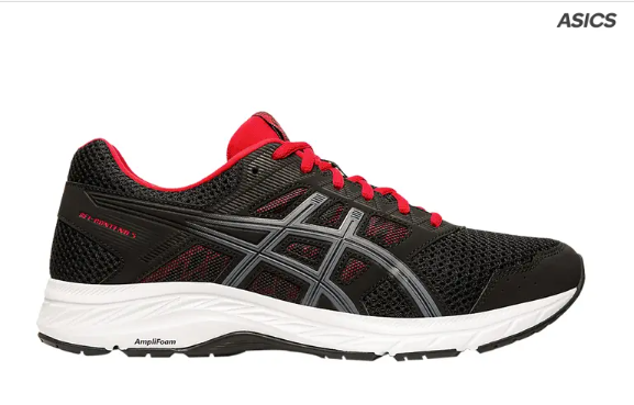 ASICS Men’s Gel-Contend 5 Running Shoe (Black/Metropolis, Size 9.5 US) $69.99 (Don’t Pay $99.99)