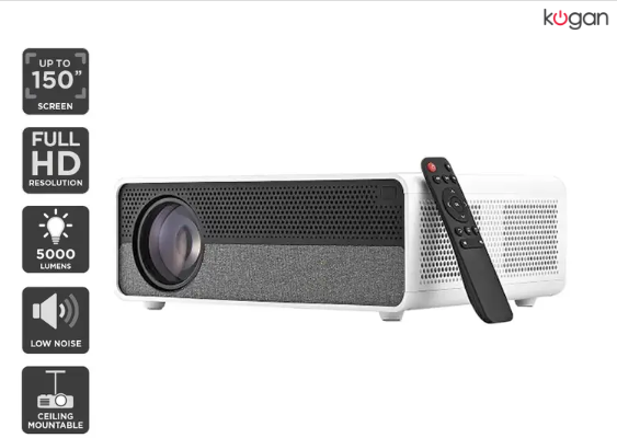 Kogan 5000 Lumens Full HD Projector (F800) $349 (Was $449.99)