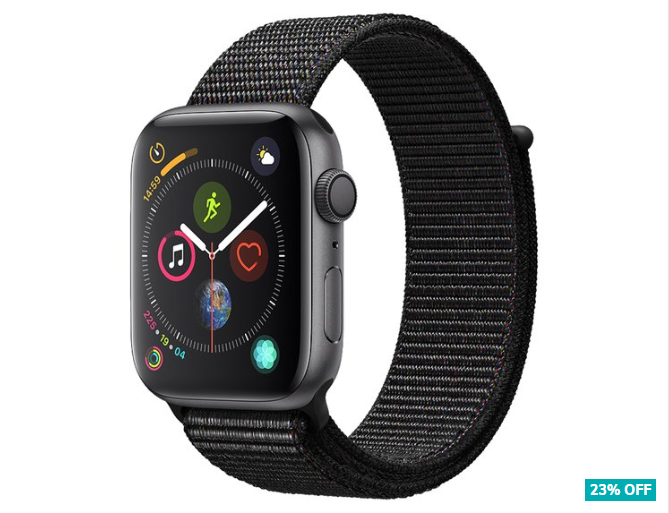 Apple Watch Series 4 GPS, 44mm Aluminium Case w/ Sport Loop Apple $499 (Don’t pay $649)