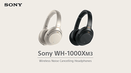 Sony WH1000XM3B Wireless Noise Cancelling Headphones Black $388 (RRP: $499)