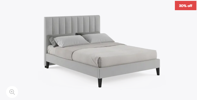 Megan Queen Slim Bed Frame Now $847 (RRP: $1059)