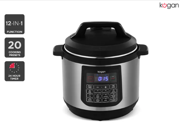 Kogan 8L 12-in-1 Multifunction Pressure Cooker $99.99 (RRP: $159.99)