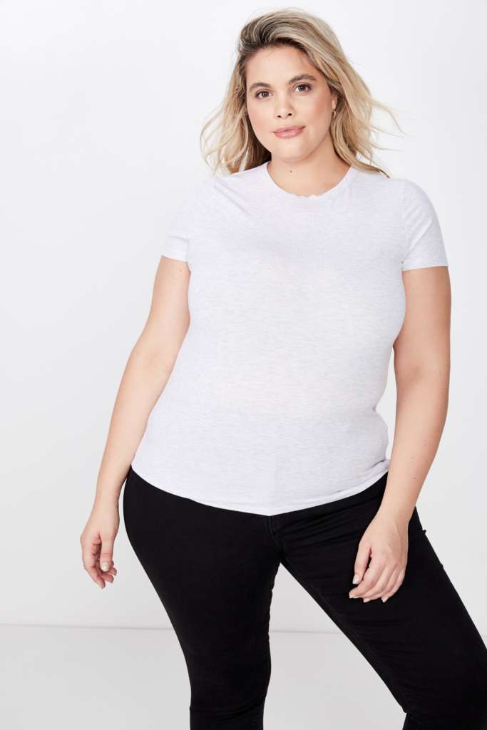 Cotton On Curve Girlfriend Tee $9.98 was $19.99 (50% off)