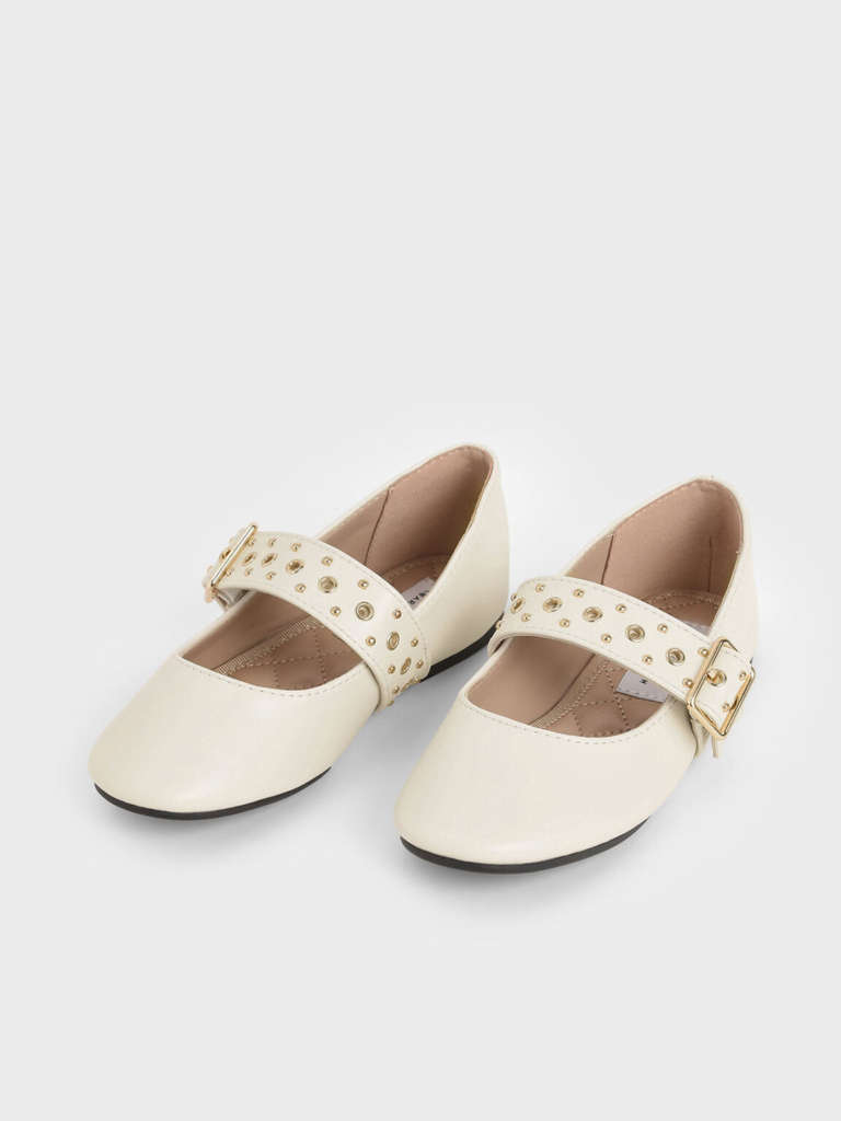 Girls’ Studded Mary Jane Flats $53.00