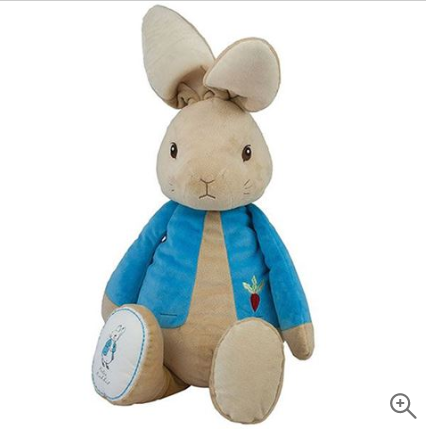 Beatrix Potter Jumbo Peter Rabbit Plush 40cm $30.00 (RRP:$70.00)