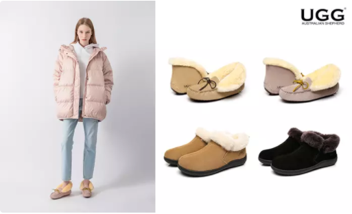 Australian Shepherd Unisex Daley Slippers ($65) or Women’s Shirley Moccasin Slippers ($69) (Don’t Pay up to $242)