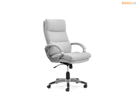 Ergolux Brooklyn Office Chair (Light Grey) $149.99