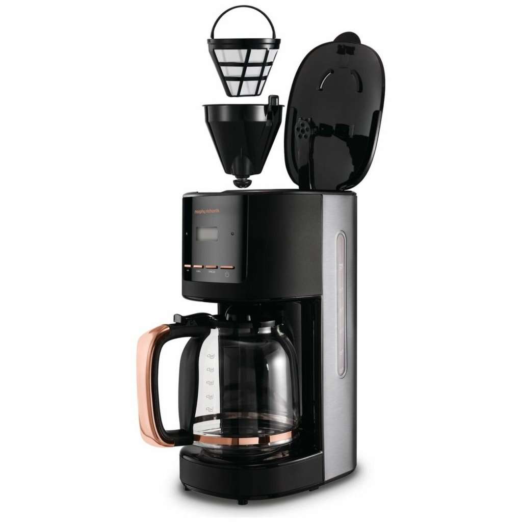 Morphy Richards 162030AUS 12 Cup 1.8L 1100W Filtered Coffee Maker – Rose Gold $114.00