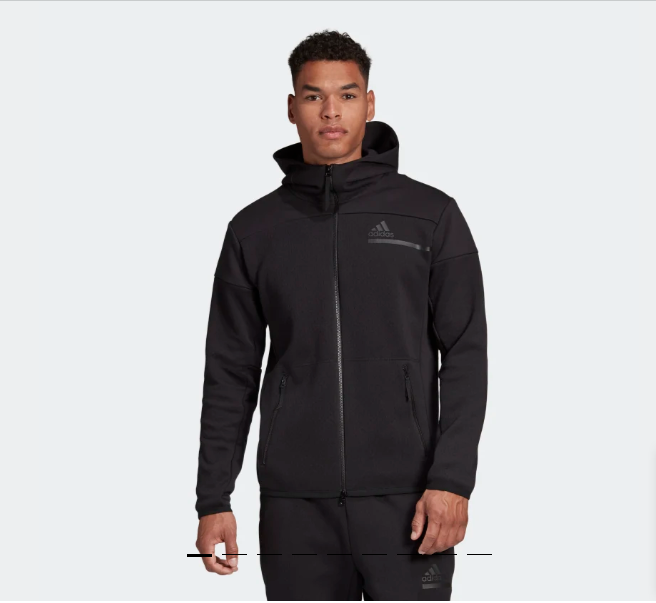 ADIDAS Z.N.E. FULL-ZIP HOODIE $140