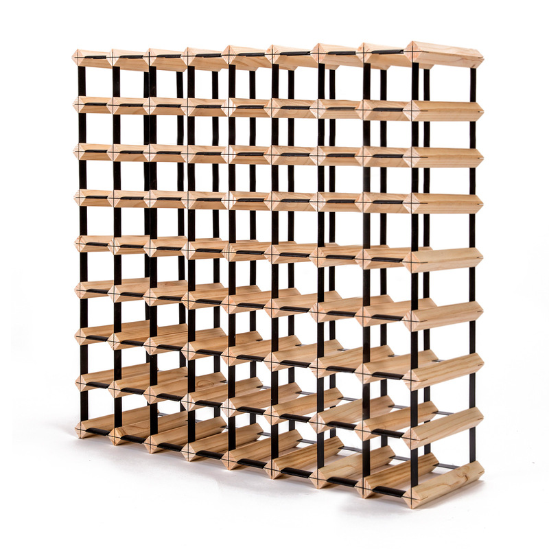 72 Bottle Timber Wine Rack $124.90 RRP $249.00 (SAVE 50%)