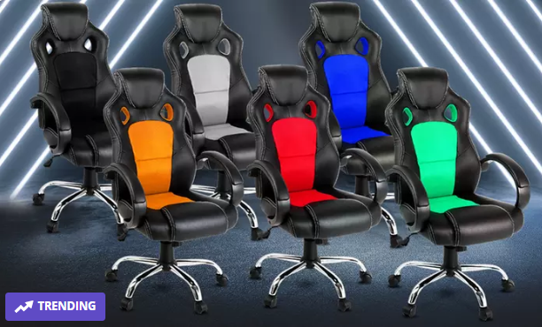 $119 for a Pro Gaming Racing Design Chair in a Choice of Colours (Don’t Pay $290.95)