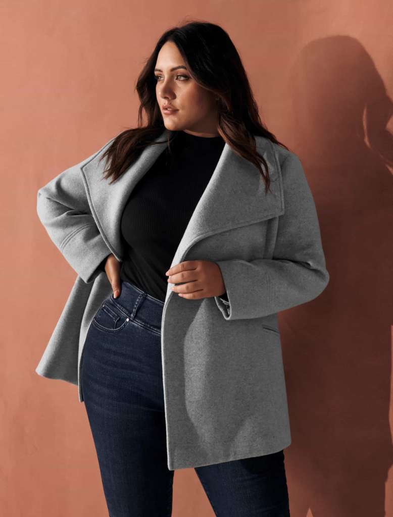 FOREVERNEW Plus Size Tamika Curve Wrap Coat $119.95 (Don’t pay $179.99)