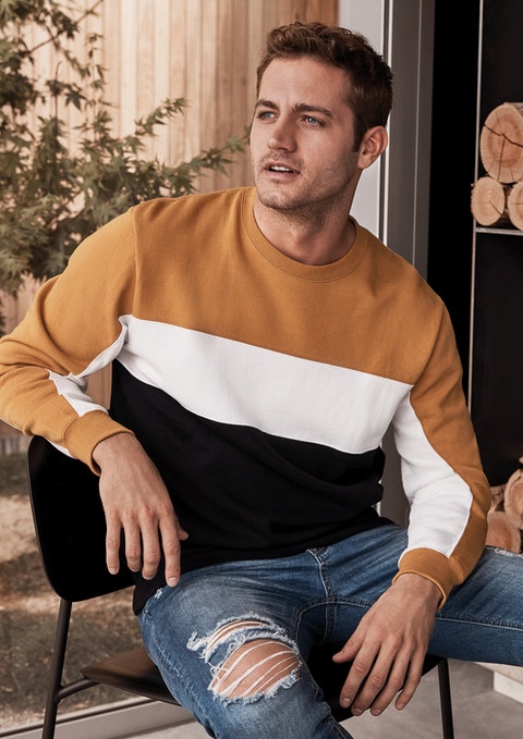 MUSTARD BRONTE SWEAT $29.99 was $49.99