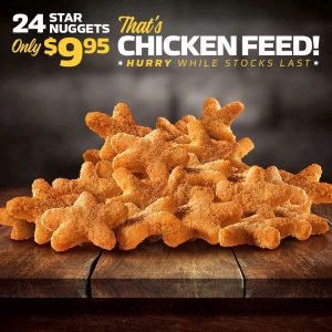 DEAL: Carl’s Jr – 24 Star Nuggets for $9.95