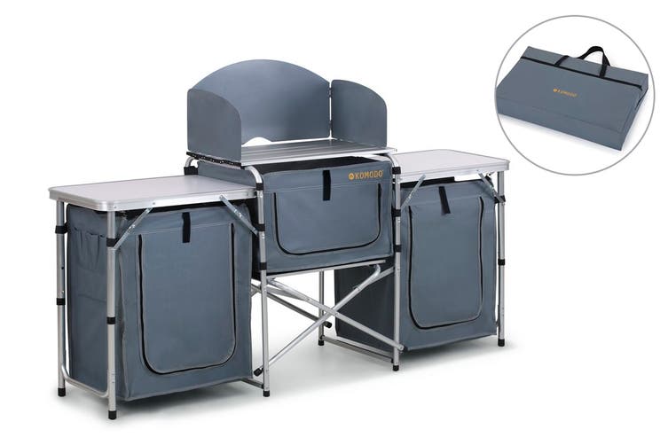 Komodo Deluxe Foldable Camping  Kitchen $119.99 was $159 (Save $39.01)