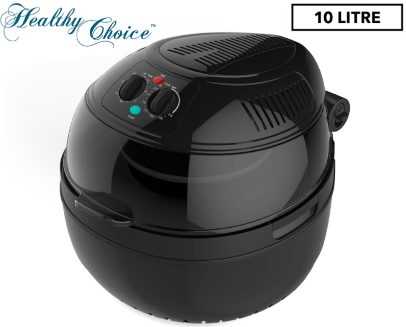 Healthy Choice Analogue 10L Air Fryer 1300W $119 (SAVE $280)