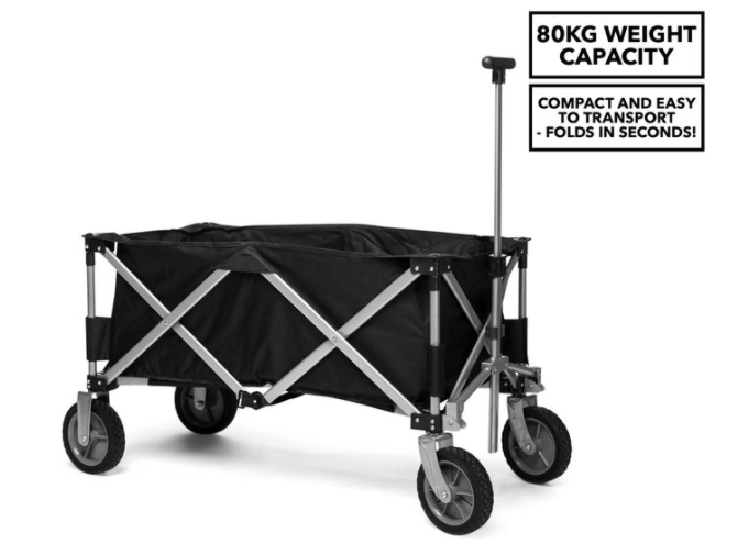 Collapsible Wagon Cart – Black $89 (SAVE $80)