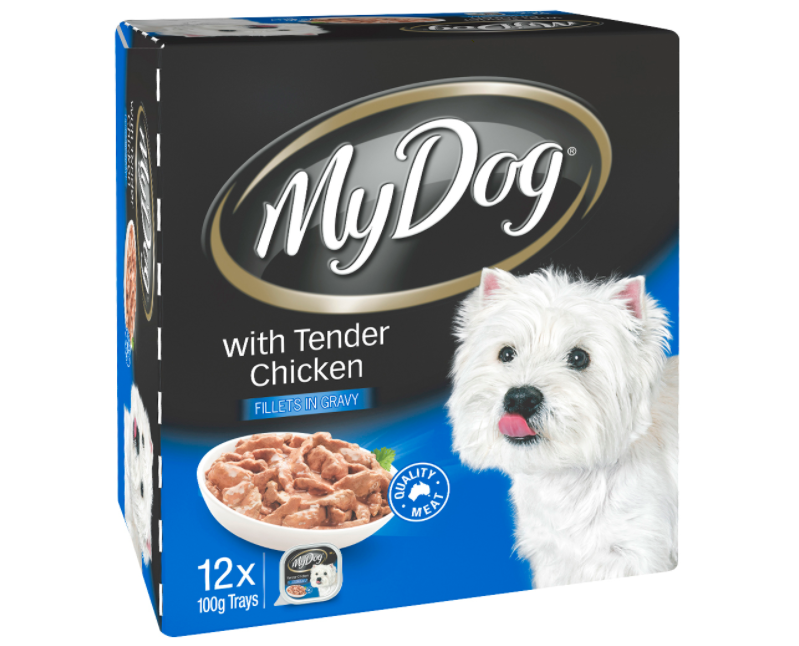 12 x My Dog Tender Chicken Fillets in Gravy Trays 100g $13.99 (don’t pay $18)