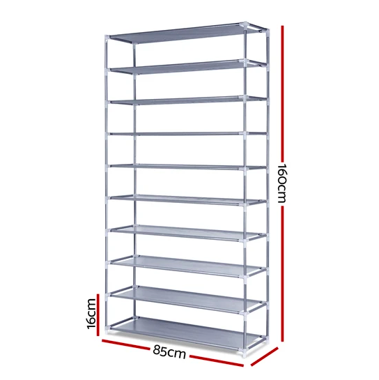 10 Tier Stackable Shoe Rack $49.00 (Save $50!)