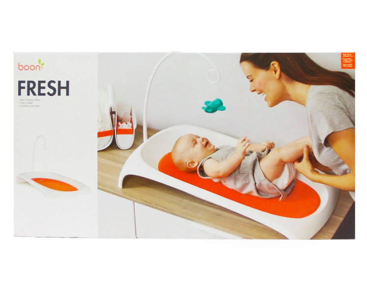 Boon Fresh Baby Changing Station – Orange/White $69 (Don’t pay $134.95, SAVE $65)