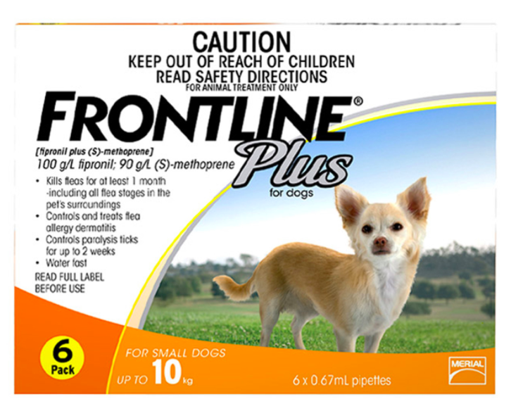 Frontline Plus Small Dog 0-10kg 6pk $65.99 (Don’t pay $85.99, SAVE $20)