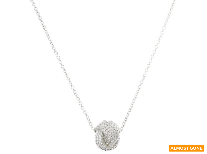 Tiffany & Co. Twisted Knot Pendant w/ Chain – Sterling Silver $279 (Don’t pay $300, SAVE $21)