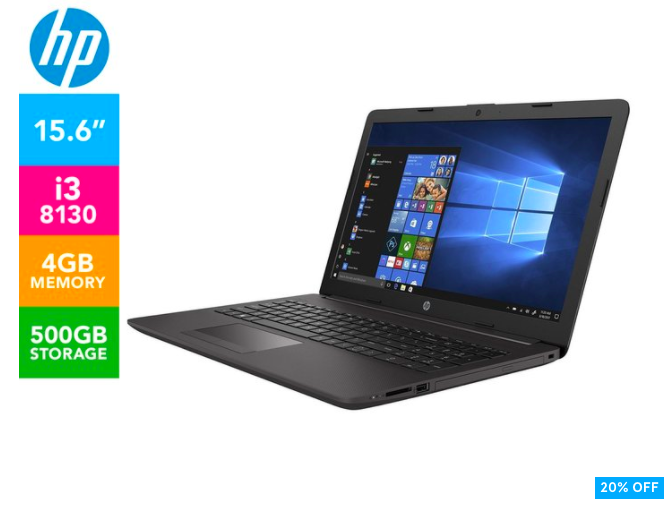 HP 15.6″ 250 G7 500GB HDD 3S051PA Notebook $599 (Don’t pay $749)