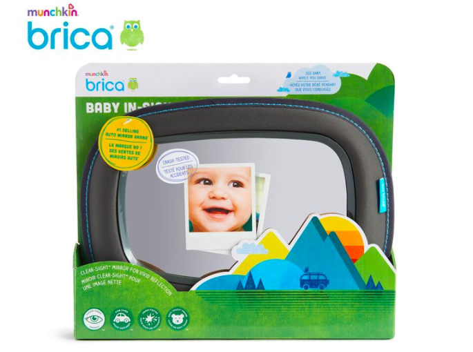 Brica Baby In-Sight Car Mirror – Grey $19.99 (Don’t pay $29.99)