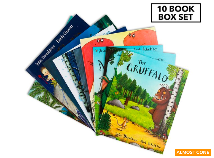 The Julia Donaldson Collection 10-Book Pack $3499 (Don’t pay $75.75, SAVE $40)