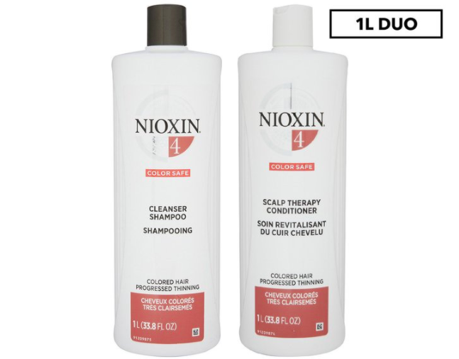 Nioxin System 4 Cleanser & Conditioner Pack 1L $79 (Don’t pay $99)