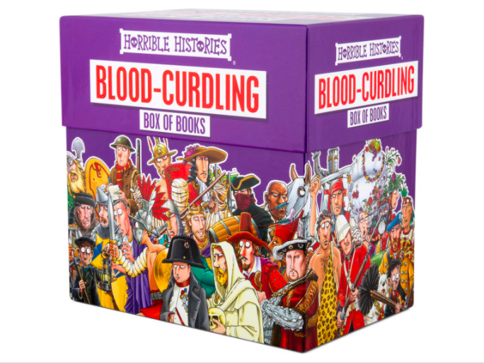 Horrible Histories: Blood-Curdling Box of Books $59.99 (Don’t pay $99.99)