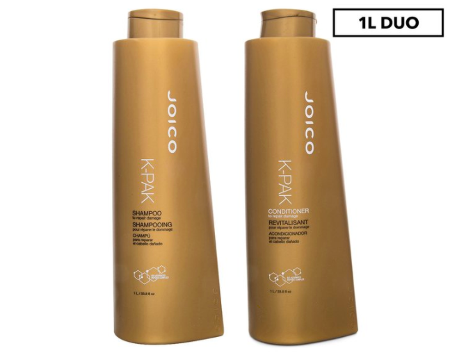 Joico K-PAK Repair Shampoo & Conditioner Pack 1L $48 (12% OFF)