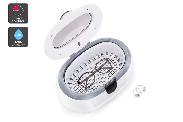 Kogan Ultrasonic Jewellery Cleaner (600ml) $59.99 Was $99 (Save 39%)