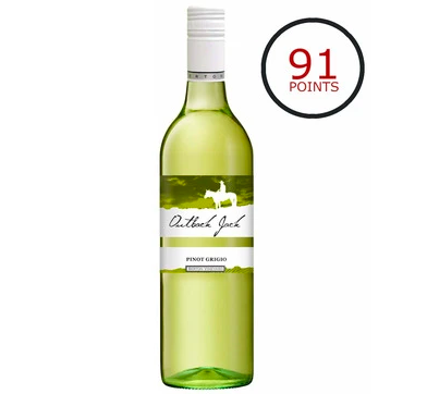 2020 | Outback Jack Pinot Grigio | J.Halliday 4 Star Winery | Wine of Australia (12 Bottles) | Australian Wine Online $79.99 (Don’t pay $108)