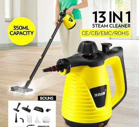 13-in-1 Handheld Steam Cleaner Mop with Accessories $99.96 was $149.95