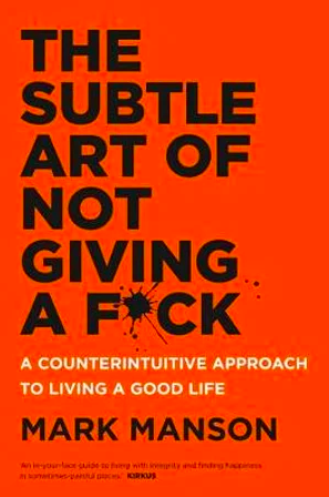 The Subtle Art of Not Giving a F*ck $22.50 (RRP $29.99)