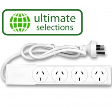 4 OUTLET ELECTRICAL POWERBOARD WITH SURGE PROTECTOR $3 (RRP $10.52)
