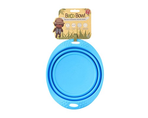 BECO PETS BLUE TRAVEL BOWL LARGE $19.99 was $24.99