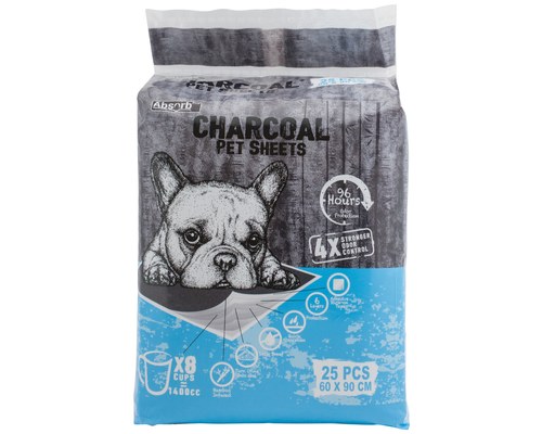 ABSORB PLUS CHARCOAL PET SHEETS (90 X 60CM) 25 PACK $31.99 Save: $8.00 (20%)
