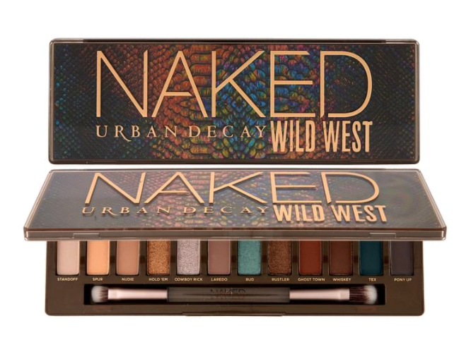 Stir up some trouble with the Naked Wild West Eyeshadow Palette for only $65!